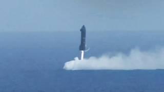 SpaceX Starship test flight 6 highlights - #IFT6 - hot-staging, Super Heavy & Starship splash down