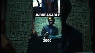 UNBREAKABLE 2000 ON VHS #unbreakable #brucewillis #samuelljackson #mnightshyamalan #crttv #vhs