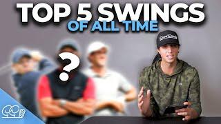 Top 5 Best Golf Swings Of All Time | Good Good Labs