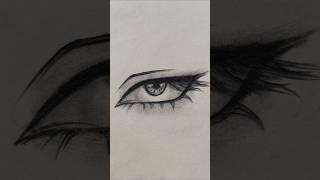 how to draw eyes//#art#eyes#sketch#animeart#shorts