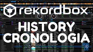 Rekordbox History la Cronologia Come tenere sotto controllo i nostri Dj Set