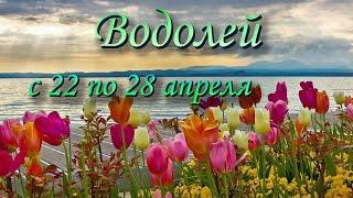 Водолей Таро прогноз на неделю с 22 по 28 апреля 2024 года.