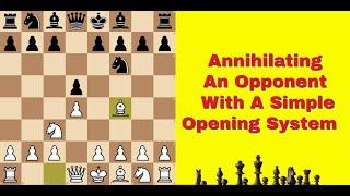 Annihilating An Opponent With A Simple Opening System | Jobava vs  Savchenko: Dubai 2014