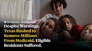 Texas Ignored Medicaid Enrollment Guidance and Warnings, Records Show