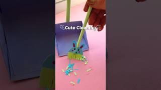 🫧Cute Cleaning🫧 #craft #paperdiy #cutecraft