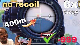 M762 + 6x No Recoil Sensitivity Gyroscope (pubg mobile tip and tricks)