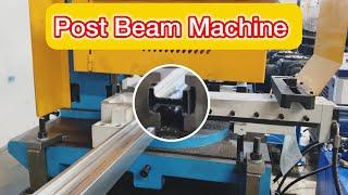 Post Roll Forming Machine | Sigma Post Channel Machine
