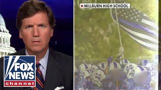 NJ principal calls pro-police flag 'racist', angry parent joins 'Tucker'