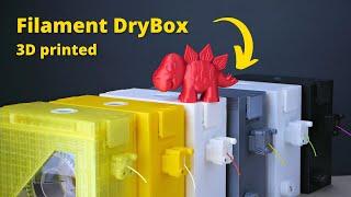 Mihai's 3D printed filament DryBox