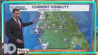 Dense fog advisory in place for entire Tampa Bay area