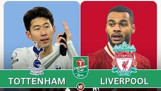 Tottenham vs Liverpool | EFL: Carabao Cup Semifinal 1st Leg -  Commentary+ Live Scores