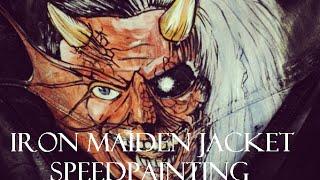 Iron Maiden - Purgatory - Jacket Speed Painting - PART ONE