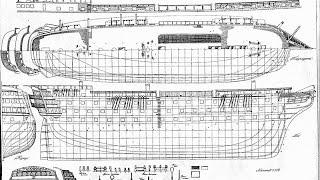 Чертежи моделей кораблей.