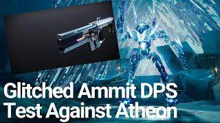 Glitched Ammit AR2 Against Atheon! | Destiny 2 Crafted Weapon Glitch