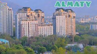 Almaty. Spring. Downtown. Mountain View. 2022 - 1 Minute Story NS