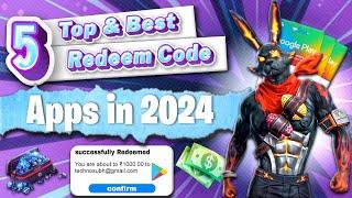 Best of 5 Apps For Free Google Play Redeem Code 2024