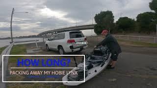 Hobie Lynx -    HOW LONG TO PACK AWAY AFTER FISHING