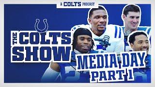 Daniel Jones, Anthony Richardson Sr., Cam Bynum, & more chats with players | The Colts Show podcast
