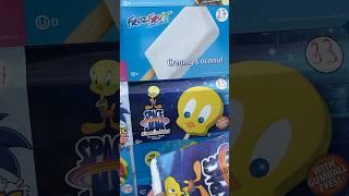 Did we get a perfect Tweety Bird popsicle with gum ball “eyes”? #tweetybird #popsicle