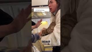 a woman on a place gets accused of breastfeeding a cat by mid-flight  (part-1)