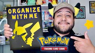 BUILD A POKEMON BINDER WITH ME! // How I Organize MY Pokémon TCG Sets | ElevenAlvy.