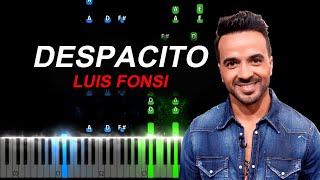 Luis Fonsi - Despacito ft. Daddy Yankee Piano Tutorial