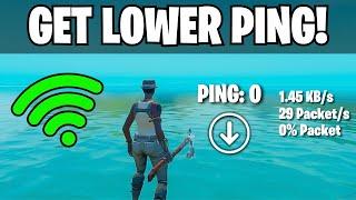 How To Get LOWER Ping in Fortnite! - Chapter 6