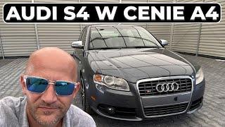 Audi S4 B7 z USA. V8 w sedanie za 10 tys. zł!