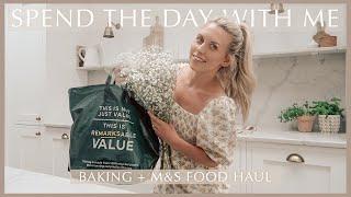 HOME VLOG  M&S Food Shop Haul + Hosting Family