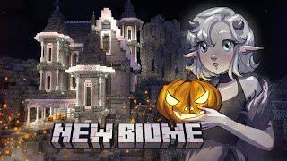 Building a SPOOKY Mansion in the NEW PALE GARDEN