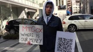 Mt Gox Bitcoin Protest  Update 17 Feb 2014