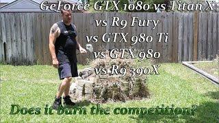 NVIDIA GTX 1080 vs Titan X vs R9 Fury vs GTX 980 Ti vs GTX 980 vs R9 390X