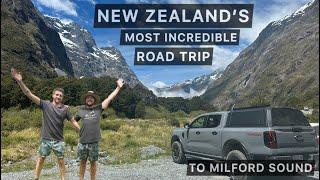 Breathtaking Road Trip to Milford Sound New Zealand