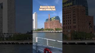 Discover the fresh look at Domino Park and Williamsburg from the East River Ferry #newyork