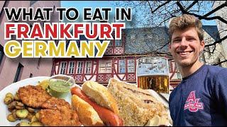 What to eat in Frankfurt, Germany  | Tastes of the World