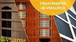 Keramik, Vollspektrum, Flächen – Welcher Strahler passt zu mir? [Informationsvideo] | Artsauna 