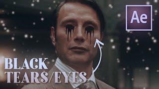 Black Tears/Eyes Effect || After Effects Tutorial