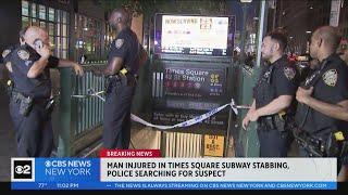 Man injured in Times Square subway stabbing