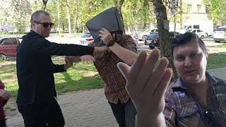 ВоронежШамардин втащил нарвавшейся пингвинятине и загремел в отдел полиции