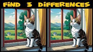 Find 3 Differences  Attention Test  For fans of picture puzzles  Round 441