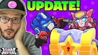 NEUE CHARAKTERE & NEUE TRUHE!  Squad Busters - Transformers Update