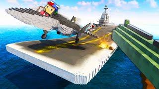 We Tried to SINK an Aircraft Carrier - Teardown Mods Multiplayer