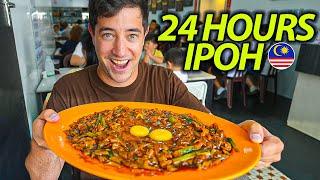 24 Hours of MALAYSIAN STREET FOOD in Ipoh  MOONLIGHT Noodles, CHICKEN Rice & More!