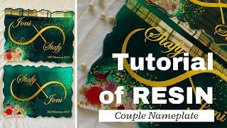 Resin Art Tutorial⭐/beginners friendly resin art || DIY Resin Art | Tulsi Resin Store Surat #resin