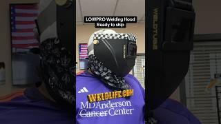 LOWPRO welding hoods are ready to ship! #weldtube #weldlife