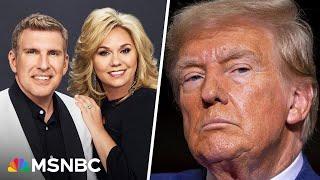 ‘Brazen corruption’: Trump pardons reality TV stars Todd and Julie Chrisley