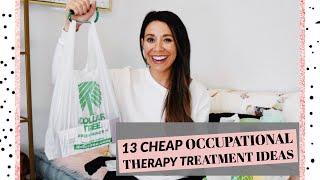 OCCUPATIONAL THERAPY TREATMENT IDEAS