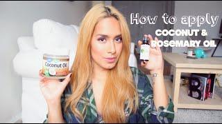 How to Apply COCONUT OIL | Grow long and healthy hair