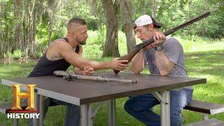 Swamp People: Jay and Chase Compare Their Favorite Guns (Season 9) | History