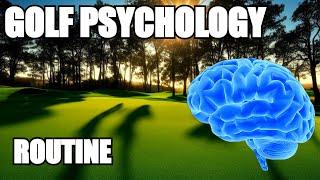 Golf Psychology Tips - Routine Inc Pre Shot Routine , Golf Mental Game Lesson, Part 2